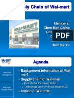 Supply Chain of Wal-Mart: Members: Chan Man Ching Chan Mong Tik Chui Wai Ka Lam Fei Fei Man Ka Yu