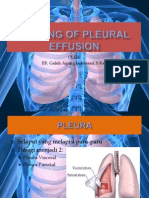 Imaging of Pleural Effusion
