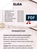 Elisa (Enzyme Linked Immunosorbent Assay)