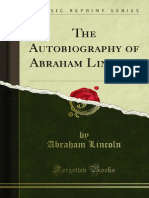 The Autobiography of Abraham Lincoln 1000123920