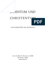 Judentum Und Christentum - Max Dienemann