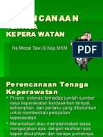 Perencanaan Tenaga Keperawatan