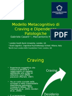 [P52] Rimini 2013 Caselli Modello Metacognitivo Di Craving