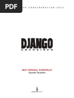 Django Unchained - Quentin Tarantino