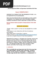 Download Worship Lesson 1 - Repost - Parent and Family Support by Christian Children SN17056259 doc pdf