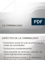 La Criminalidad