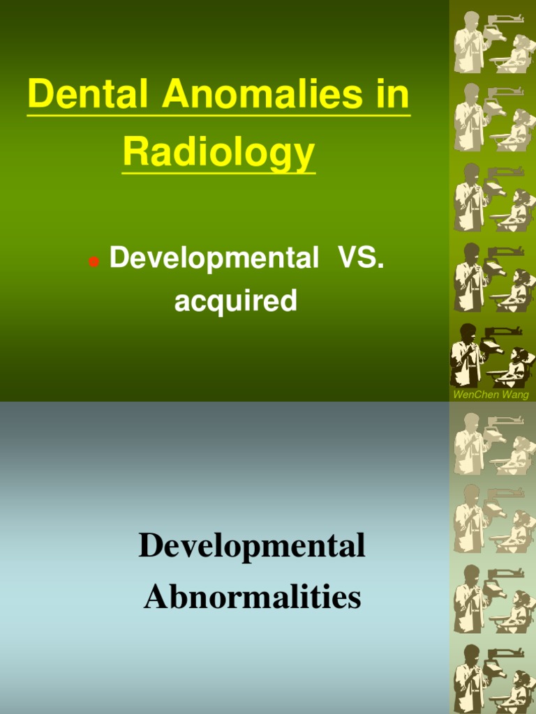 Dental Anomaly PDF Human Tooth Tooth Enamel