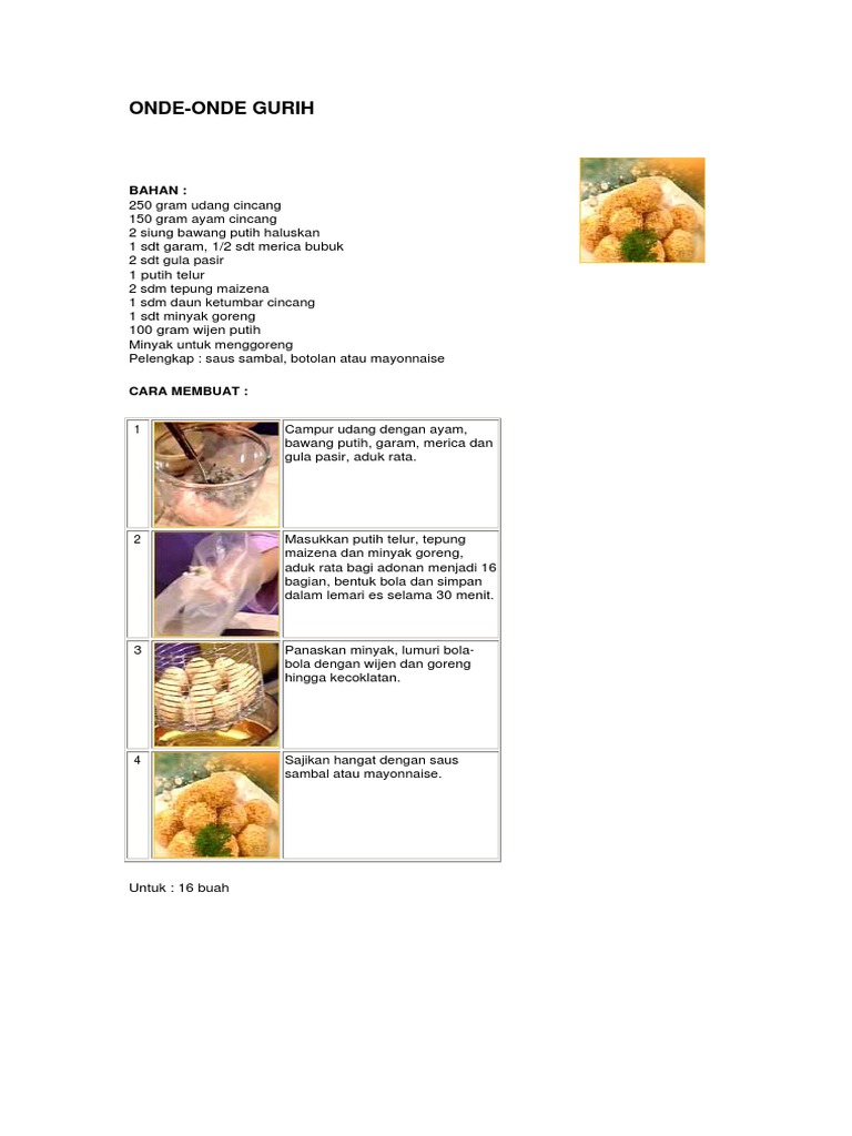Resep Masakan Indonesia Praktis