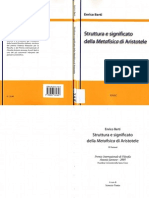 (METAPHYSICA) Berti, Struttura e Significato Della Metafisica Di Aristotele (IT) BB