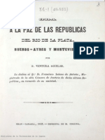 Aguilar, Ventura - Oda a la paz de las Repúblicas del Río de la Plata