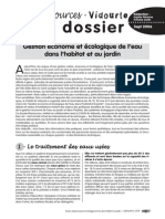 Dossier Eau