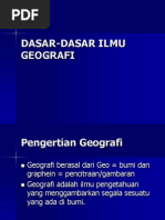 Download DASAR-DASAR ILMU GEOGRAFIppt by Munji Hasan SN170606453 doc pdf