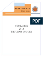 Schenectady County Tentative 2014 Budget