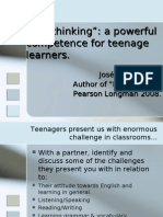 Feelthinking: A Powerful Competence For Teenage Learners.