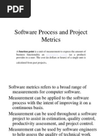 Software Process and Project Metrics: Information System