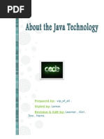 FIRST About The Java Technology