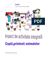 Proiect Animanle Domestice-Salbatice Gradinita