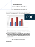 Questionnaire Absenteism England