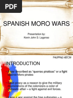 Spanish Moro Wars: Presentation By: Kevin John D. Laganao