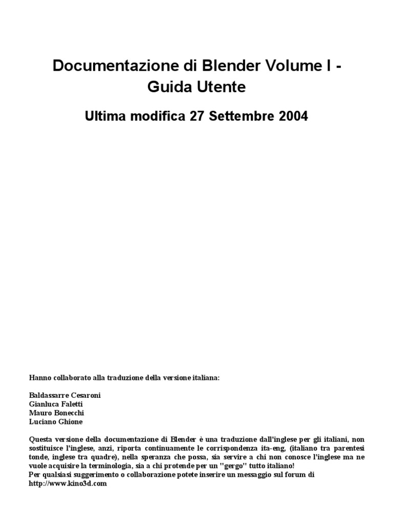 Blender Manual Iit 1 PDF
