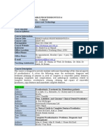 Prostho IV Syllabus DENT - 445