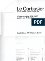 Le Corbusier Complete Works in Eight Volumes Vol. 6 - 1952-1957