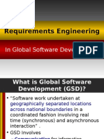 RE in Global Software Development