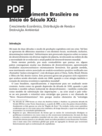 Desenvolvimento Brasileiro No Sec XXI
