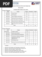 B.tech EEE Syllabus 3rd&4th Sem