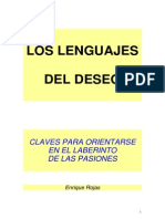 ENRIQUE ROJAS, Los Lenguajes Del Deseo