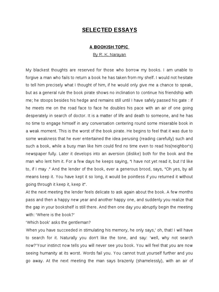 writing essay book pdf