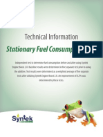 Stationary Fuel Consumption Test