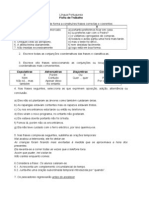 ficha- coordenação e subordinadas