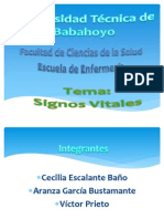 Signos Vitales Exposicion