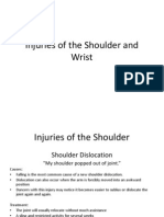 Injuries of The Shoulder and Wrist