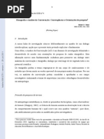 D. T. 4 - Binet - Etnografia e AnA Lise Da ConversaA a o - ConvergA Ncias e OrientaA a Es de Pesquisa
