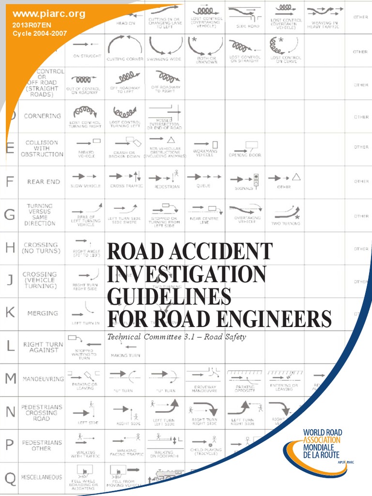 Road Accident Investigation Guidelines For Road Engineers 2013R07EN