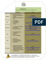 Web Mesa Nacional frente a la Minería Metálica