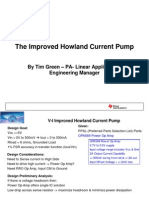 The Improved Howland Current Pump: by Tim Green - PA-Linear Applications Engineering Manager