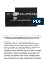 La Teoria Psicoanalitica