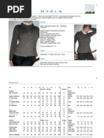 Knitting Pattern - Adult Sweater - 3 in 1 Cardigan