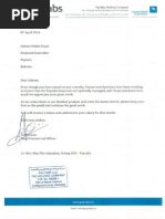 Download Saleem Uddin Faisal Work Experience Certificates Updated Apr 2014 by Saleem Uddin Faisal SN170710491 doc pdf