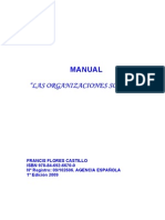 Manual Las Organizaciones Sociales. Francis Flores Castillo