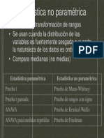 8 - Estadística No Paramétrica