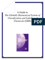 A Guide to the Globally Harmonized System of Classification and Labeling of Chemicals