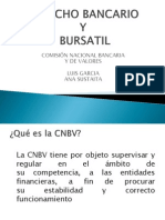 Derecho Bancario CNBV Luis Garcia - Ana Sustaita