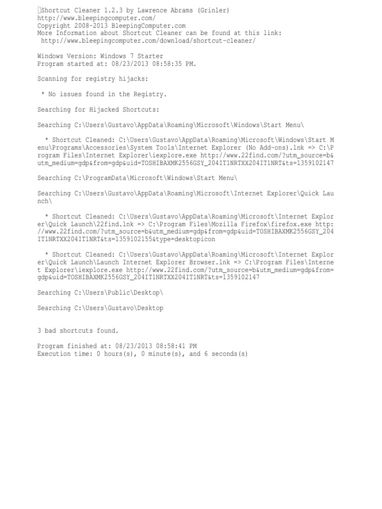 Sc Cleaner Pdf Internet Explorer Microsoft Windows