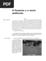 O Homem e o Meio Ambiente