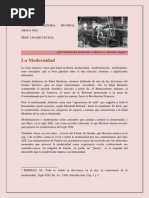 La Modernidad