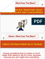 Idioms: What Does This Mean?